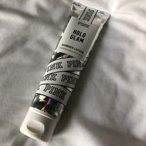 VS pink Holo Glam Shimmer Lotion